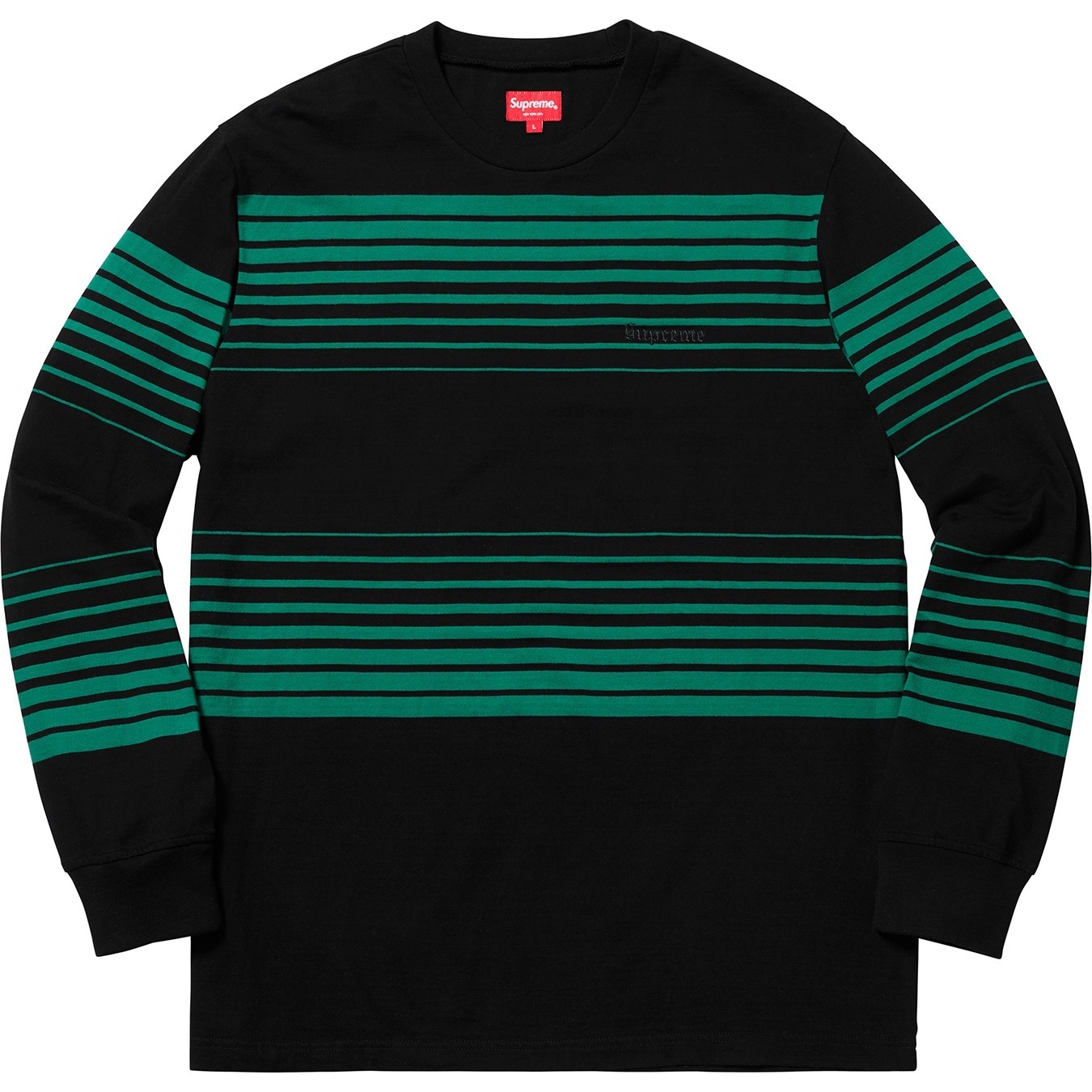 Fade Stripe L/S Top